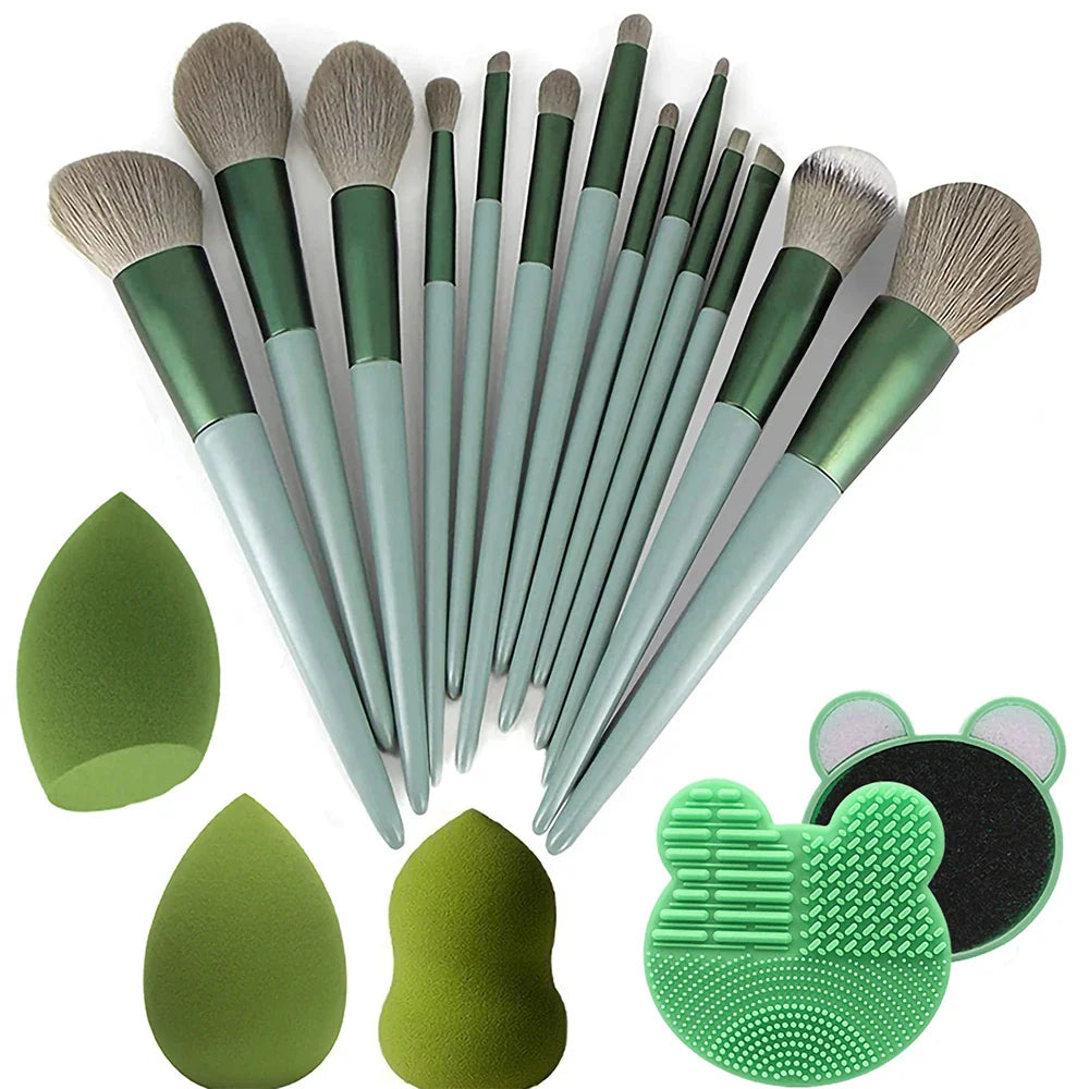 GlamPro 13-Piece Makeup Brush Kit